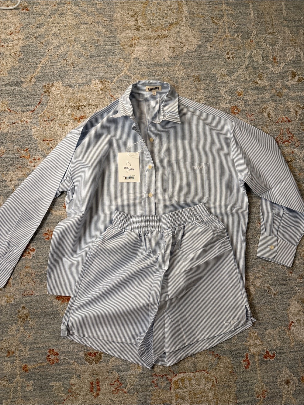 DJERF AVENUE striped set